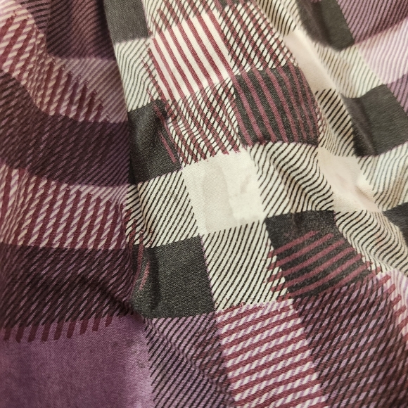 Burberry Purple Plaid Heart Mini Skirt - Picture 8 of 8